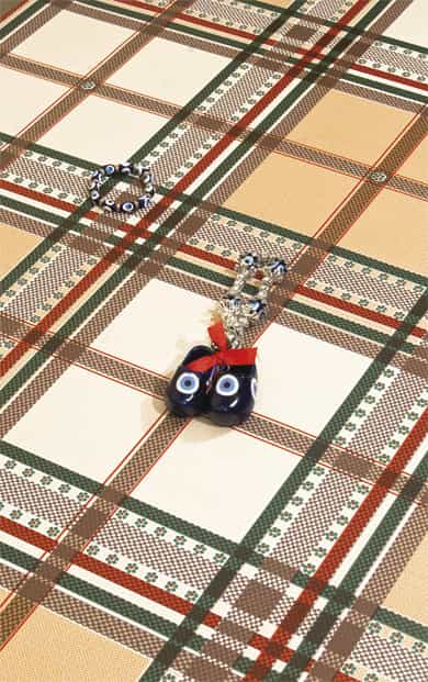 New Collection Printed Non-Woven Backing Pvc Tablecloths